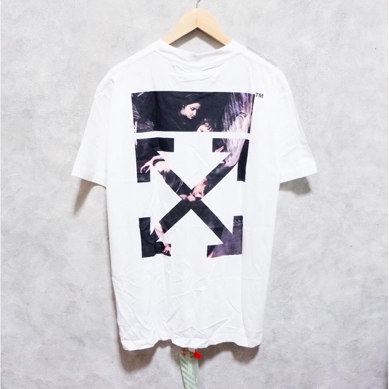 Steadymental - Off-White Caravaggio Arrows T-Shirt