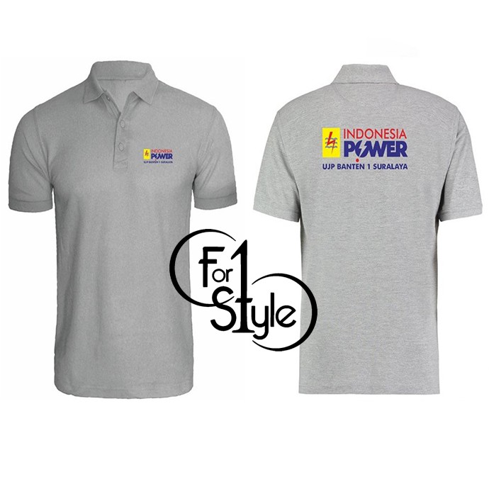 เสื้อโปโล KATUN - PLN INDONESIA POWER SUPPLY CHAIN MANAGEMENT UJP BATEN COLLAR COTTON MATERIAL