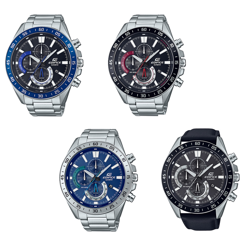 Casio Edifice นาฬิกาข้อมือผู้ชาย รุ่น EFV-620,EFV-620D,EFV-620L (EFV-620D-1A2,EFV-620D-1A4,EFV-620D-