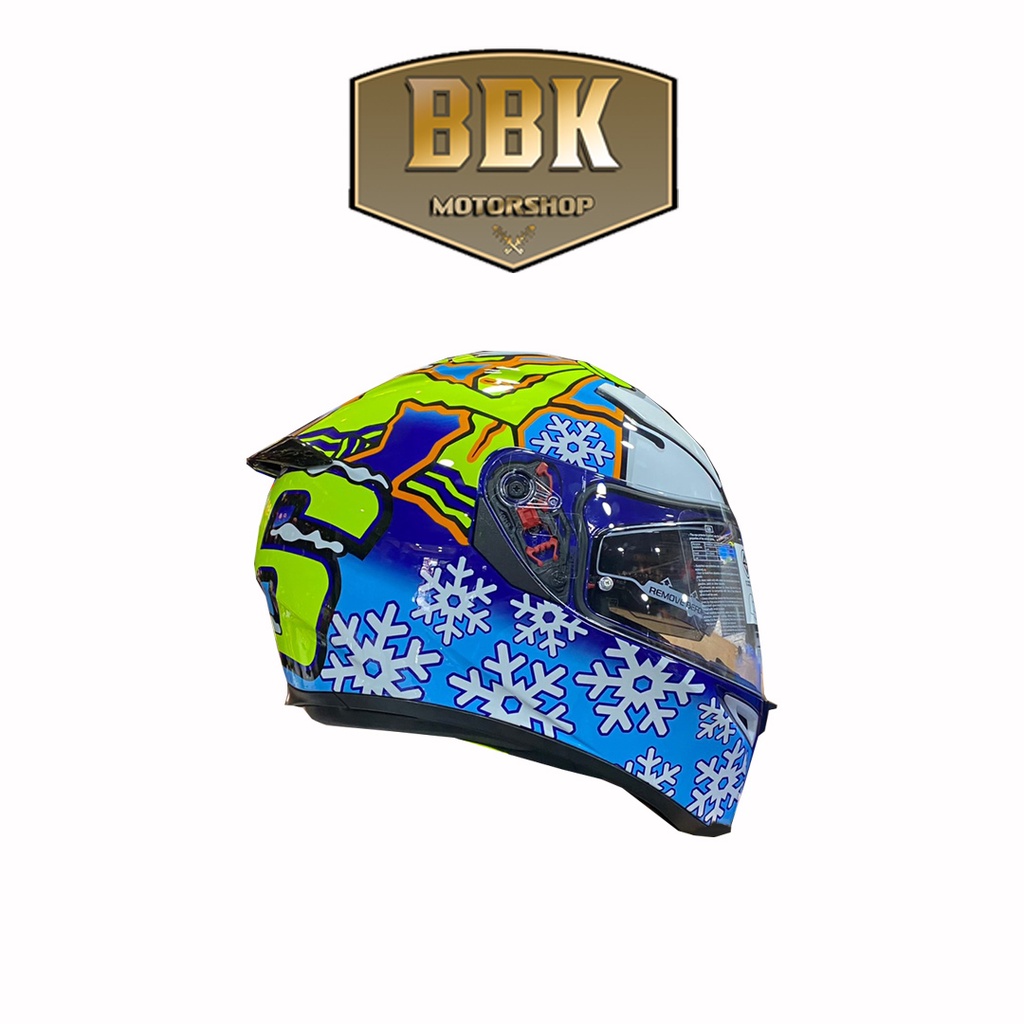 หมวกกันน็อค AGV รุ่น K3-SV ลาย Rossi VR 46 Winter Test 2016