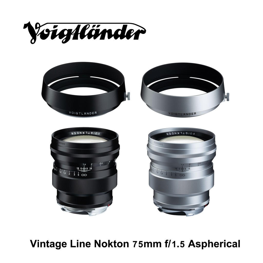 Voigtlander Vintage Line Nokton 75mm f/1.5 Aspherical M-mount***ประกันศูนย์ 2 ปี***