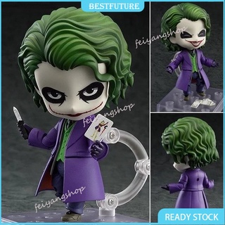 Batman: The Dark Knight Q Version Nendoroid 566# โมเดลตุ๊กตาฟิกเกอร์ Joker Action Figure ของเล่นสําหรับเด็ก