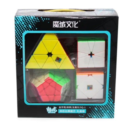 Rubik Combo Variant MoYu MFJS MeiLong กล่องของขวัญไม่หัวหน่าว Pyraminx Skewb Megaminx Square-1