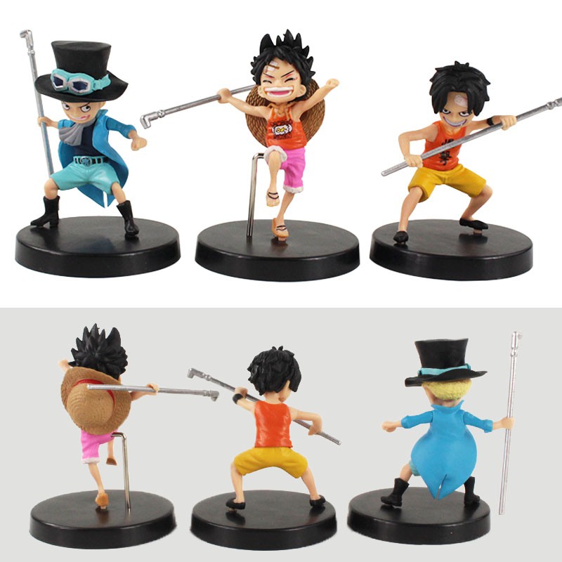 luffy three brothers figure