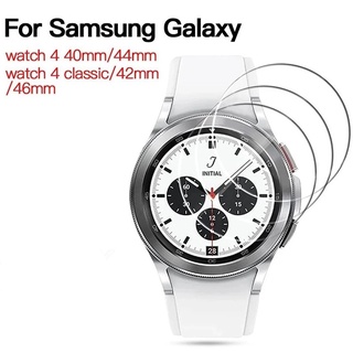 สําหรับ Samsung Galaxy Watch 4 HD ใส ป้องกันรอยขีดข่วน เต็มจอ ฟิล์มกันรอย คลาสสิก 40 42 44 46 มม. ฟิล์มกระจกนิรภัย