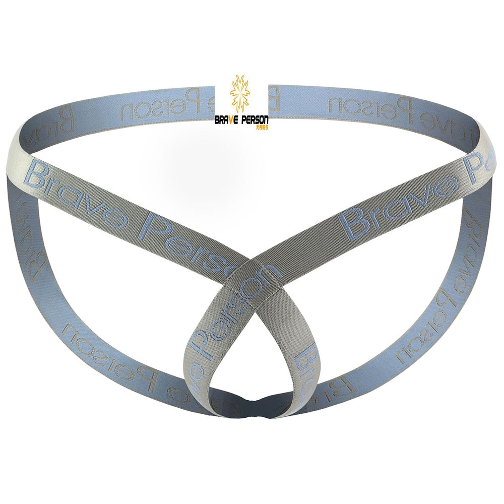 แฟชั่นผู้ชาย Jockstrap เอวต่ํา Thongs G String กางเกงชั้นในระบายอากาศ