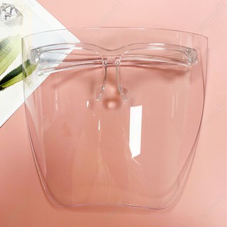 mask full face shield Ultra-clear HD real anti-fog face shield face mask glasses transparent protective mask