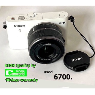 Nikon J3 + 10-30mm.- มือสอง สภาพดี เชื่อถือได้ สินค้ามีรับประกันคุณภาพ 90 วัน