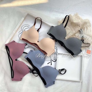 #288มาใหม่ บราไร้ขอบไร้โครง SOFT BRA สไตล์ฺเกาหลี