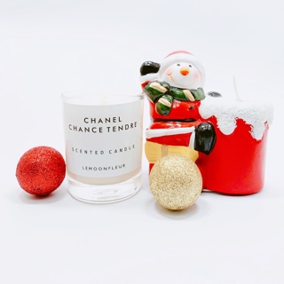 เทียนหอม soy wax กลิ่น Chanel Chance Tendre (ชมพู)