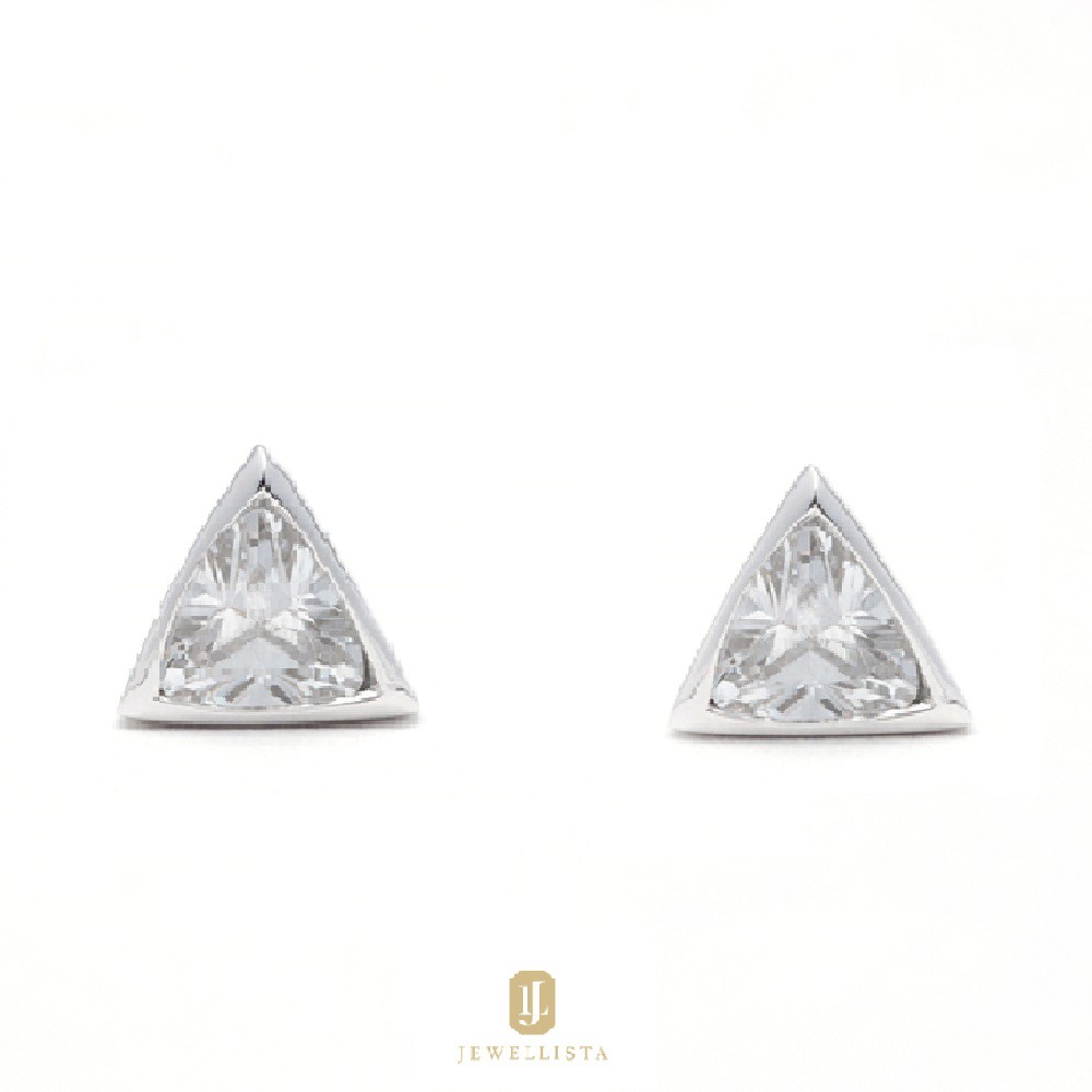 Jewellista ต่างหู Ivy เงินแท้ 925 ประดับพลอย CZ