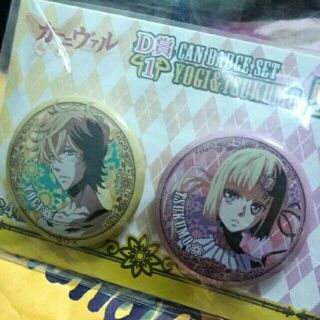 ของสะสม อนิเมะ การ์ตูน ของแท้ Yoki &amp; Tsukumo D1 Can badge set Pin Character Anime เข็มกลัด อนิเมะ ญี่ปุ่น Cartoon Manga