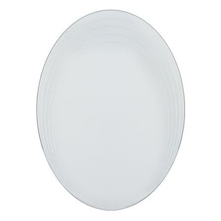 Plain Mirrors กระจกเงาแกะลาย MOYA HLE001 60x80 ซม. กระจกใสไม่หลอกตา