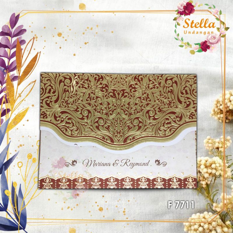 เปล่าเชิญงานแต่งงาน Fatih 7711