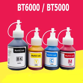 Brother BT5000 BT6000 หมึก BT5000 BT6000 หมึกสีดำเหมาะสำหรับหมึก DCP-T300, DCP-T500W, DCP-T700W, MFC-T800W