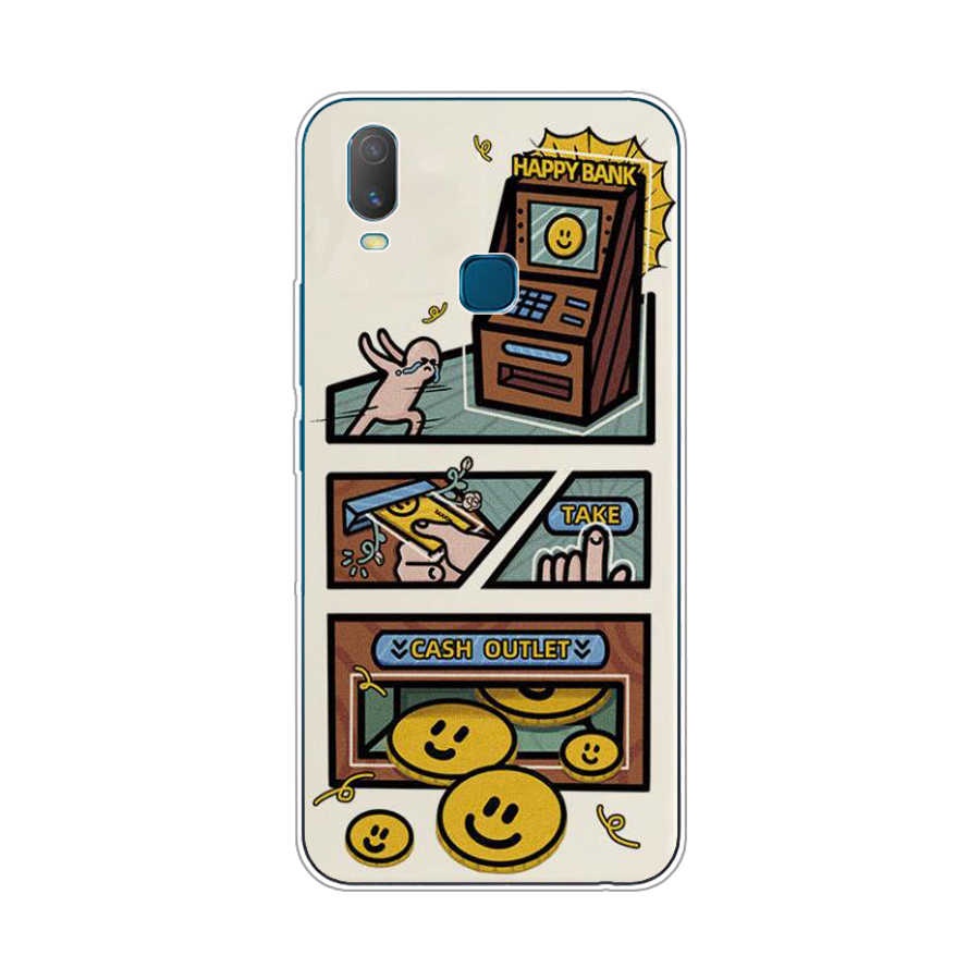 Vivo y20 2021 y12 y11 2019 y15 2020 เคส TPU นิ่ม ซิลิโคน ป้องกัน เคสโทรศัพท์