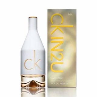 Calvin Klien CK IN2U For Her EDT 100 ml. กล่องซีล