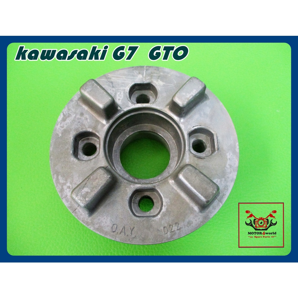 HONDA C70 C50 C65 - REAR WHEEL HUB "SILVER" // ดุมล้อหลัง ดุมสเตอร์หลัง สีบรอนซ์เงิน