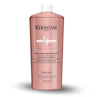 Kerastase Chroma Absolue Bain Riche Chroma Respect Nourishing Protective Shampoo System 1000 ml