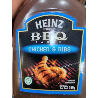 BBQ SAUCE Chicken &amp;Ribs HEINZ (Halal) 580g