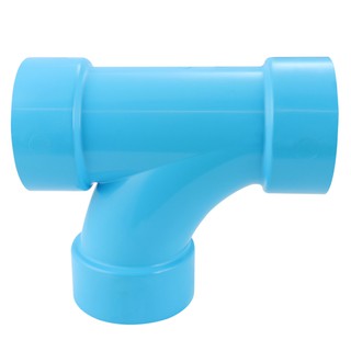 ท่อประปา ข้อต่อ ท่อน้ำ ท่อPVC ข้อต่อสามทางทีวาย-บาง SCG 4นิ้ว สีฟ้า FAUCET TEE WYE PVC SOCKET SCG 4" LITE BLUE