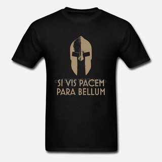 ขายดี เสื้อยืดคอกลม พิมพ์ลาย Si is Pacem Para Bellum สไตล์คลาสสิก ขนาดใหญ่ สําหรับผู้ชาย HHhfhf08BDbpgm60