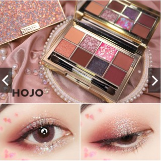 Hojo Eyeshadow Palette No.8035 อายแชโดว์ พาเลททาตา 8สี ปริมาณ 12 กรัม