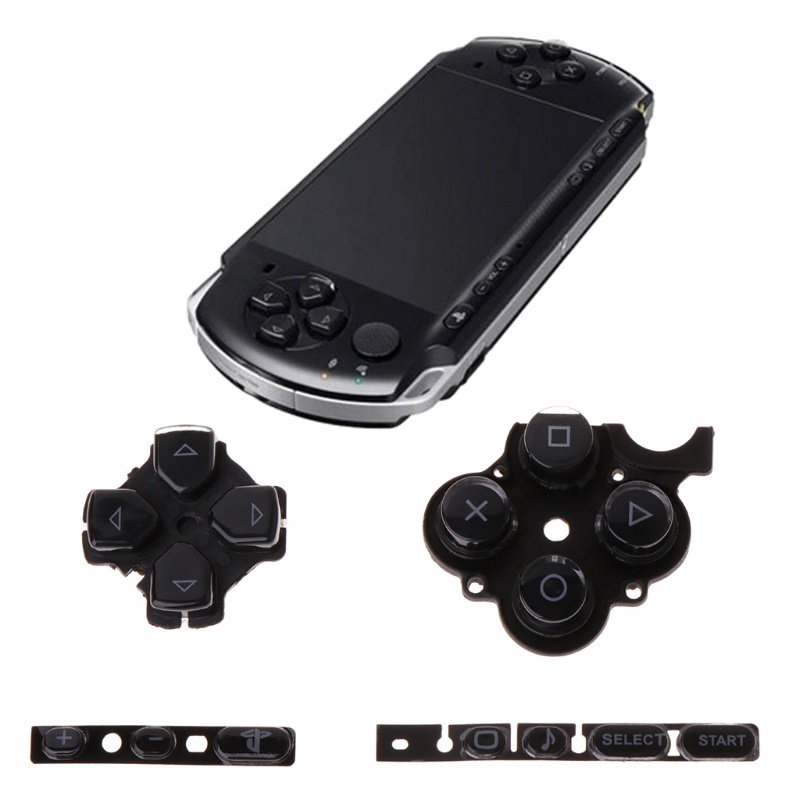 Louting ใหม่ควบคุมซ้ายขวา Home Start ชุดปุ่มกดชุดเปลี่ยนสําหรับ PSP3000