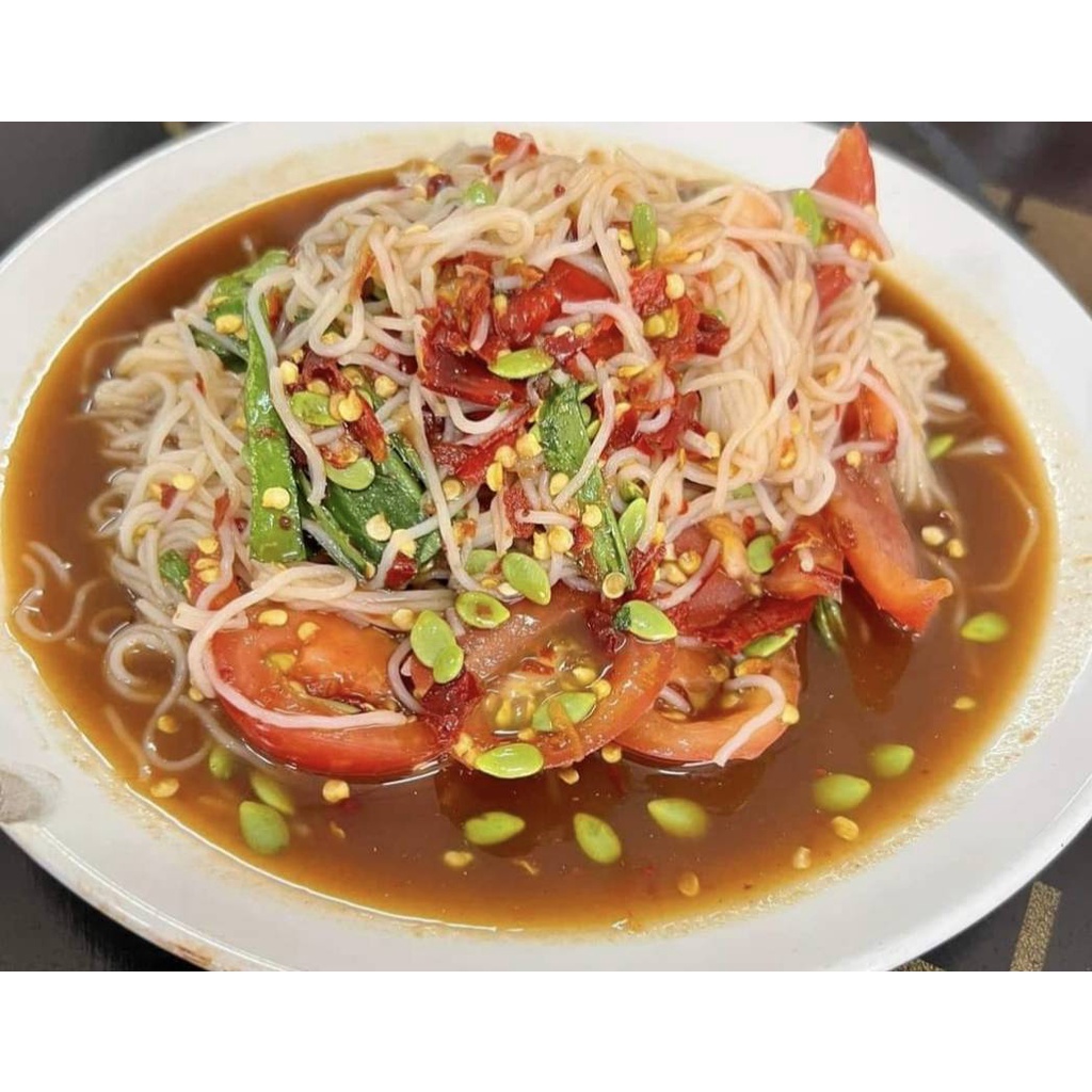 (12 ซอง/กล่อง) ปลาร้าผง ปลาร้าผงส้มตำ แซบละเบ๋อ รสนัวร์อีสานแท้  Fermented fish powder for Somtum - รูปที่ 6