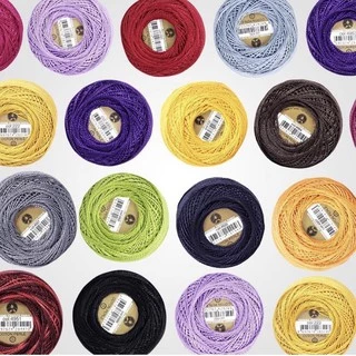 Madam tricot ไหมปักเบอร์ 8 cotton 100%