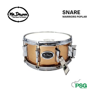 MR.DRUMM  SNARE 14” รุ่น WARRIORS POPLAR - Pinkgold