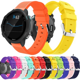 สายคล้องนาฬิกาซิลิโคน Garmin Forerunner 245 / 245M / 645 / Samaung Galaxy Active /Galaxy 42mm Band 20 มม.