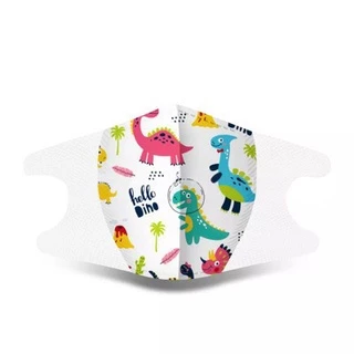 【พร้อมส่ง】หน้ากากกันฝุ่น 3d สําหรับเด็ก 0-3 4-12 ปี 50 ชิ้น