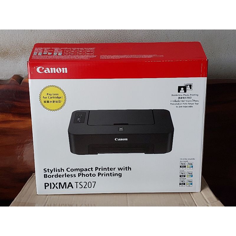 [มือสอง] ของใหม่ ปริ้นเตอร์ Canon Pixma TS207