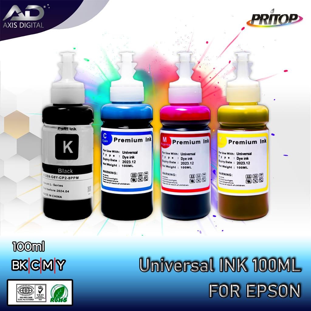 Axis Digital หมึกเติม Epson Tank หมึก น้ำหมึก For Epson Inkjet ขนาด 100 Ml น้ำหมึกเติมสำหรับ 8555