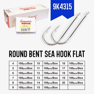 Gamamis ROUND BENT SEA HOOK - ตะขอตกปลา 100 ชิ้น