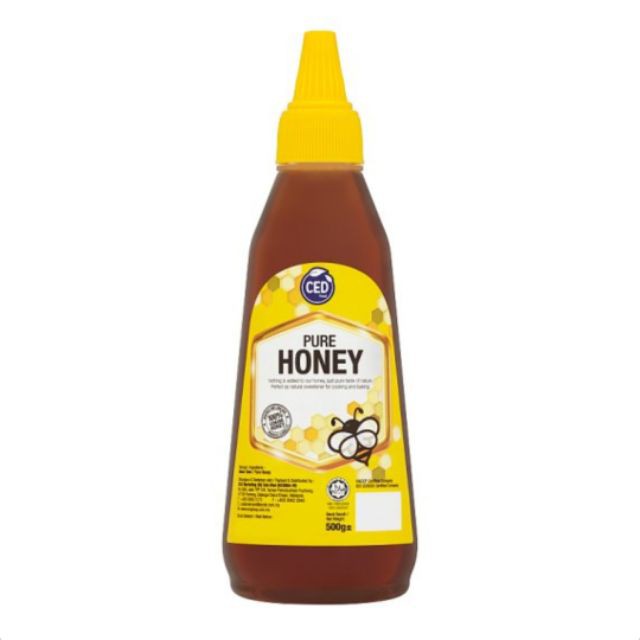 CED Pure Honey, 500g,  Madu Tulen, عسل نقي.