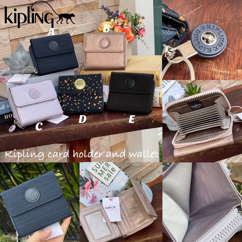 💕 Kipling card holder and wallet 🐒