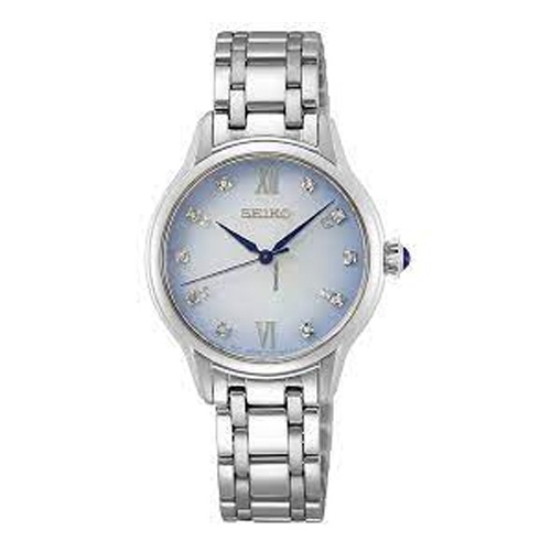 SEIKO 140th Anniversary Blue Dial Limited Edition Women's Quartz Watch SRZ539P