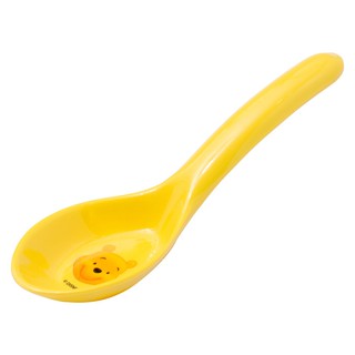 🔥The Best!! ฟลาวเวอร์แวร์ ช้อนด้ามยาวลายหน้าหมีพูห์ 5.125 นิ้ว Flowerware Pooh Spoon 5.125 Inches