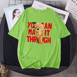 BK-498-SHORT เสื้อยืดแขนสั้นพร้อมส่ง 7สี ลายการ์ตูน ขายดีตามเทรนต์ ลายน่ารัก สีสันสดใส่น่ารัก ใส่ได้ทั้งหญิงและชาย