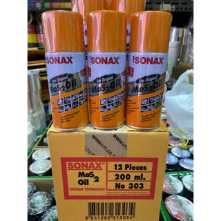 SONAX น้ำยาครอบจักรวาลขนาด 200.ML / 12 กระป๋อง