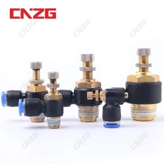 SL Speed control ข้อต่อลม ปรับความเร็วลม ตัวปรับลม
