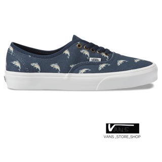 VANS AUTHENTIC OUTDOOR DRESS BLUE FISH SNEAKERS สินค้ามีประกันแท้