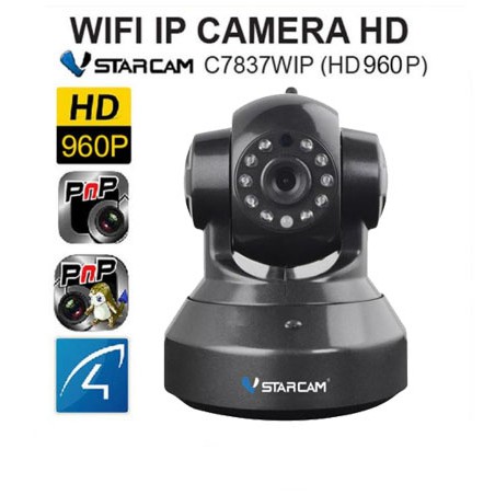 Vstarcam กล้องวงจรปิด IP Camera รุ่น C7837 Wip 1ล้านพิกเซล