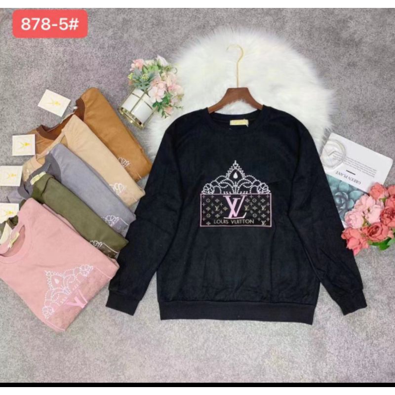 เสื้อยืด SUEDE ที่นําเข้าชั้นนําของผู้หญิงขนาด XL