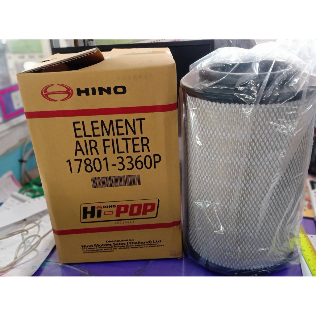 ไส้กรองอากาศลูกนอก HINO 17801-3360P