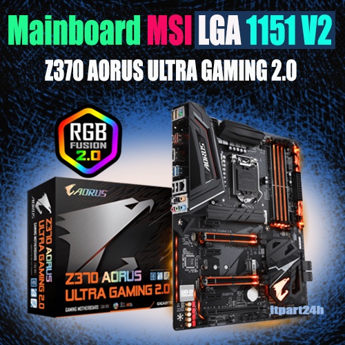 Mainboard LGA 1151 V2 - Z370 AORUS ULTRA GAMING 2.0 มือสอง