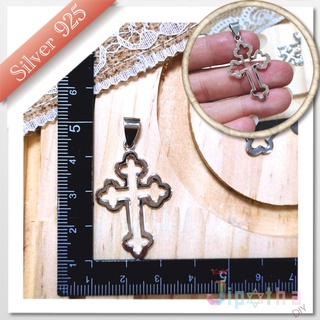 Jipatha DIY จี้เงินแท้ จี้กางเขน จี้เงิน silver 925 cross silver