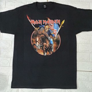 เสื้อยืดวง IRON MAIDEN ลิขสิทธิ์แท้ ปี2012 S-3XL